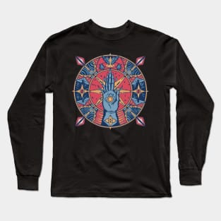 Enigmatic Energies: Occult Symbolism Long Sleeve T-Shirt